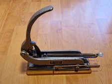 ESCO Block-Hefter für ESCO-Klammern EB 6-15, Vintage Hefter