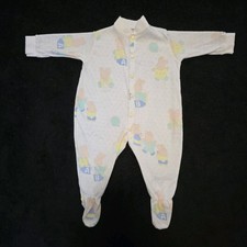 VTG LéRoi Kov-R-Alls Baby Bunny Playtime Made In USA NB - 10 Lbs Footie Sleeper