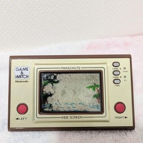 Nintendo Game & Watch Parachute PR-21 Wide Screen 1981 Handheld w/ Manual Tested