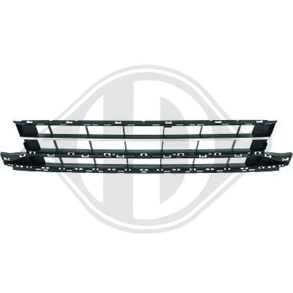 LüFtungsgitter StoßFäNger Diederichs 2249045 FüR VW Mitte-image