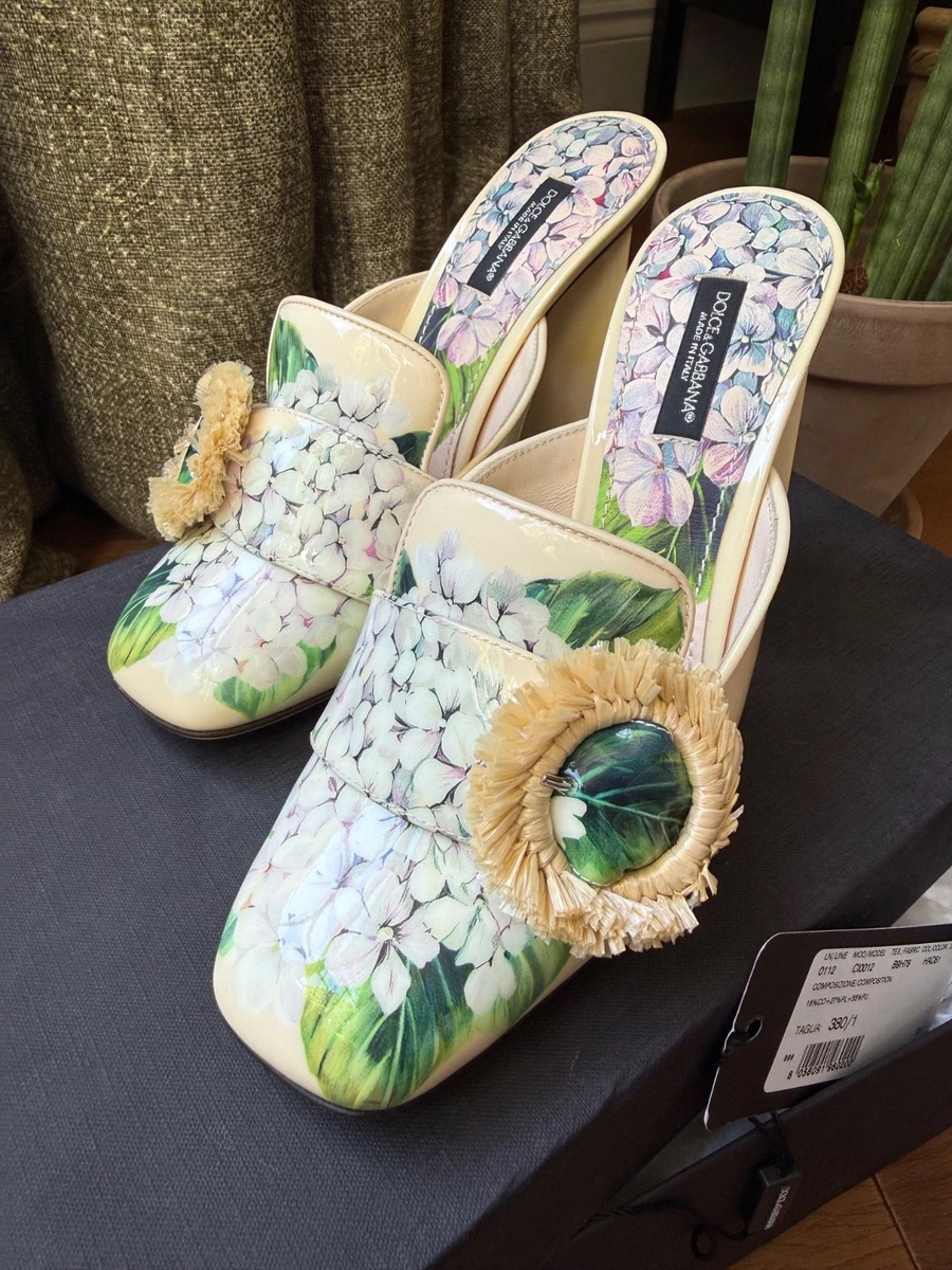 Dolce&Gabbana Floral Block Heels for Women for sale | eBay UK