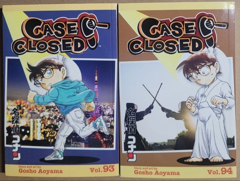 Case Closed English Manga Set Volumes 47-96 Gosho Aoyama Viz Media Brand New  - Image 4 of 4