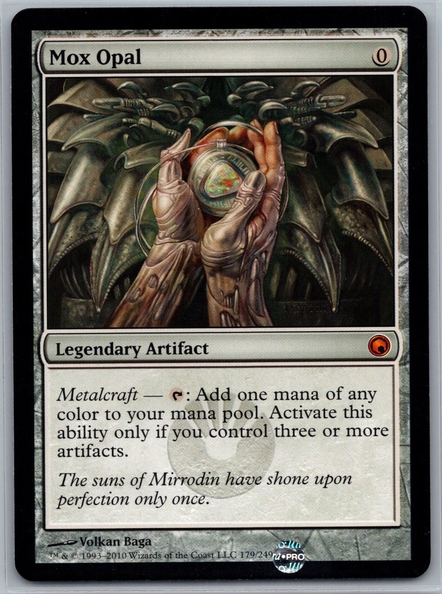 Mox Opal Magic: The Gathering Individual Trading Card Games for