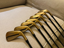 Titleist T150 Limited Oil Can Irons 4-PW (7) RH Stiff Steel Shafts