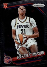 2025 Panini Prizm WNBA Makayla Timpson Rookie Card #14
