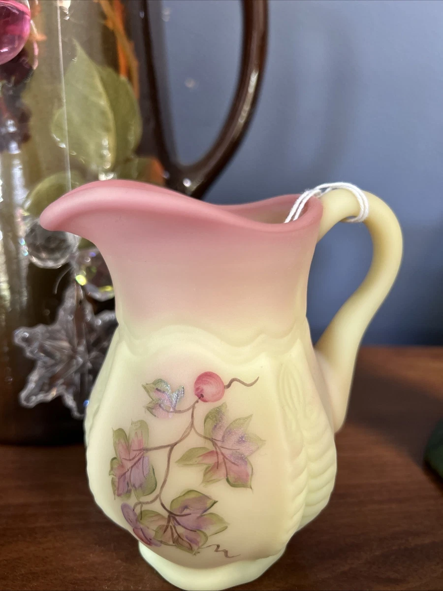 Fenton Burmese Pitcher for sale | eBay