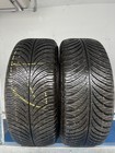 2 Tyres 215 55 17 Goodyear 94V 7mm All Season Part Worn Tyres DOT 0724