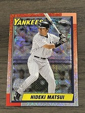 2025 Topps Update 1990 Topps Silver Pack Hideki Matsui #U90C-23 Yankees
