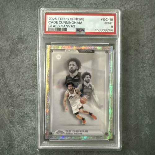 2025 Topps Chrome Cade Cunningham Base (PSA 9)