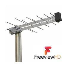 Digital TV Aerial 20 Element Freeview HD 4G Filter Loft Outdoor Caravan Camping