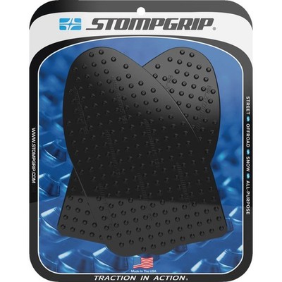 STOMPGRIP Volcano Profile Traction Pad Tank Grips - Black - 55100179B