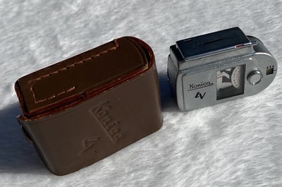 Konica LV Vintage Exposure Light Meter Clip On Japan Konishiroku VGC