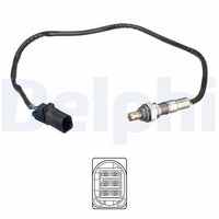 Delphi Lambdasonde ES21219-12B1 FüR Abarth Alfa Romeo Passend FüR Fiat Jeep