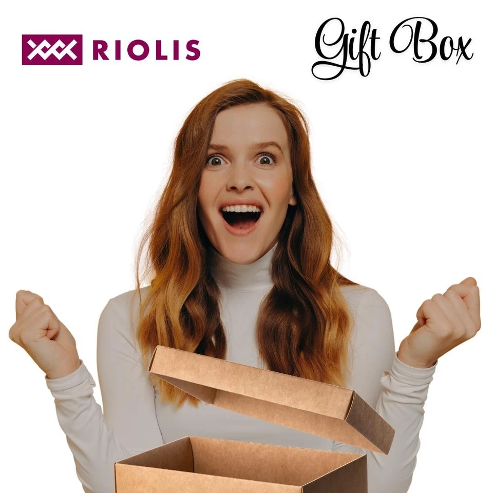 RIOLIS Kit Punto de Cruz Contado Caja de Regalo Grande, Incluye 5 Kits de Bordado Foto 2 de 4