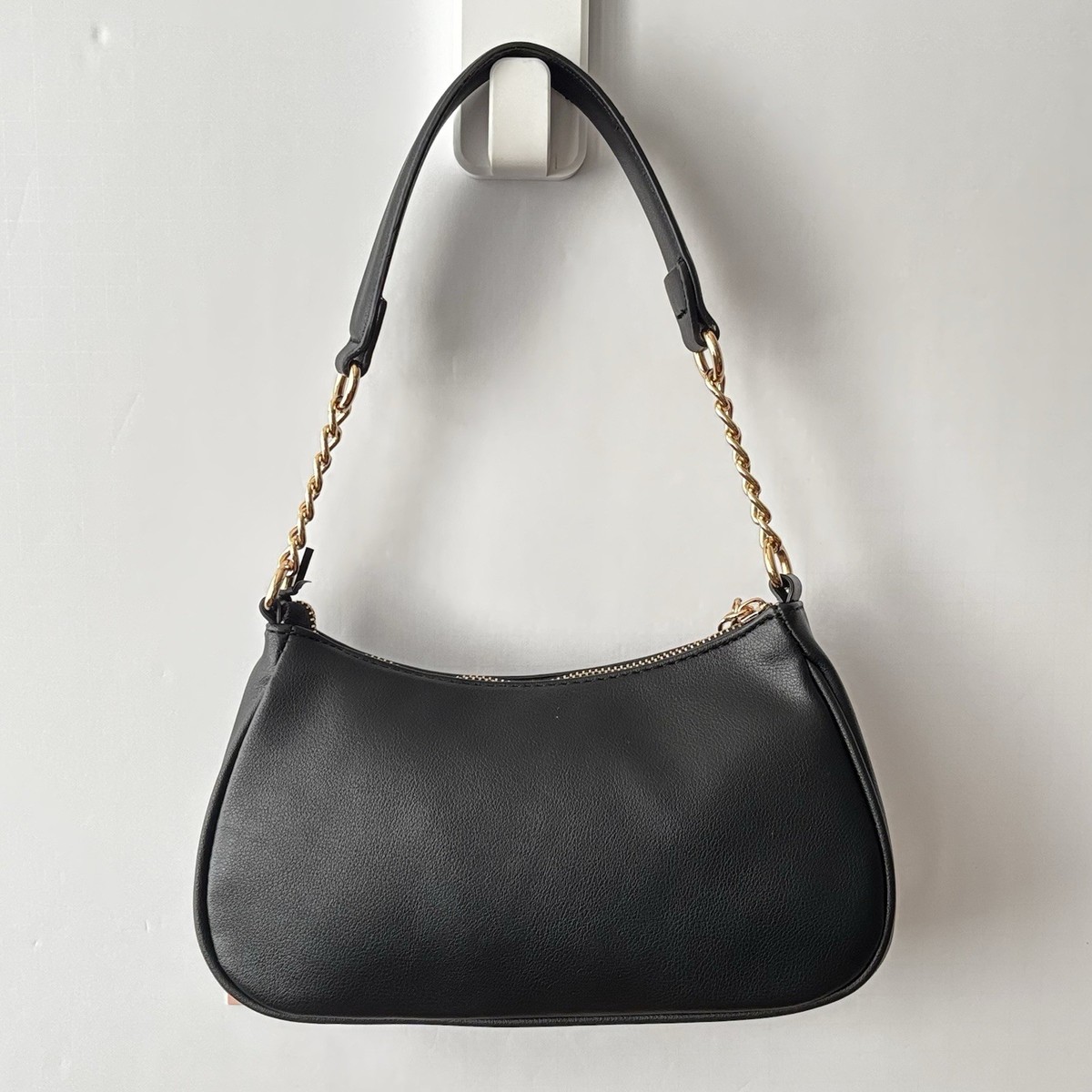 バッグ JUICY COUTURE bag shoulder Y2K leather JUICY COUTURE Vintage Black Nylon Leather Y2K Shoulder Tote