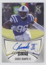 2021 Leaf Draft Auto Chris Rumph II #BA-CR2 Auto 7u4