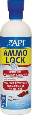 Api Ammo Lock 16 Oz Ammonia Detoxifier For Freshwater And Saltwater Aquariums