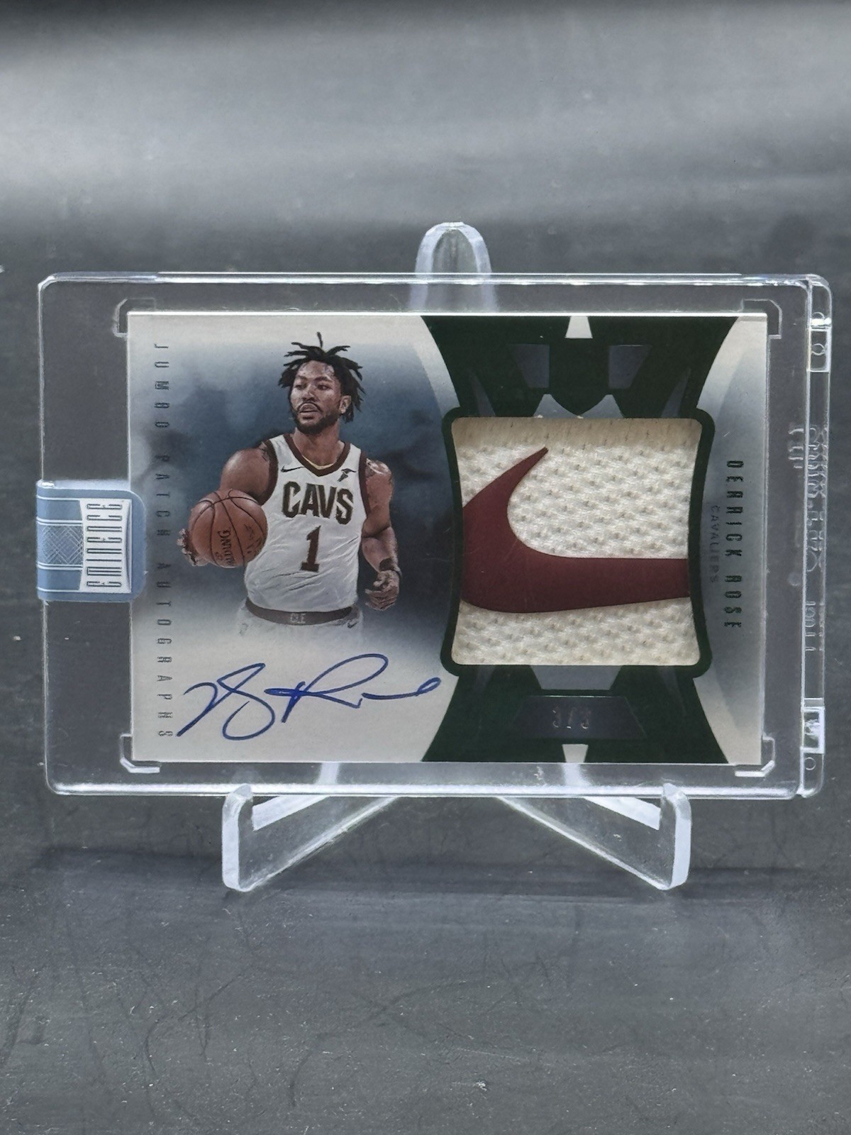 Derrick Rose #3 Basketball Cards 2024 Panini Eminence NBA Patch Autograph trading card — raw and PSA graded price guide
