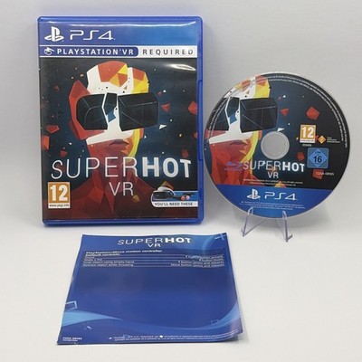 Superhot VR (PlayStation 4, 2018) komplett mit Handbuch Super Hot