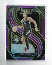 2025 Panini Select WNBA Purple Prizm /149 #185 Kiah Stokes
