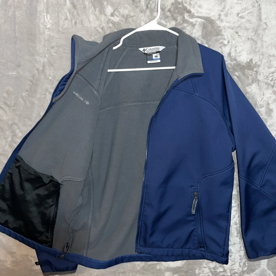 Columbia Ascender Softshell Jacket for Men, Size Large - Navy - Image 4 of 4