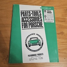 Vintage Performance Products Porsche Parts Catalog + 1986 Teledyne Booklets Lot