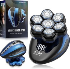Head Shavers for Bald Men - 7D Detachable Electric Razor, IPX6 Waterproof Wet Dr
