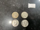 1968 D - Kennedy Half Dollars 40% Silver  LOT OF 4 - 40% SILVER COINS (12)