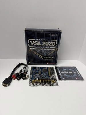 NEW Steinberg Vsl2020 Audio Card w/ Accessories, FREE SHIPPING