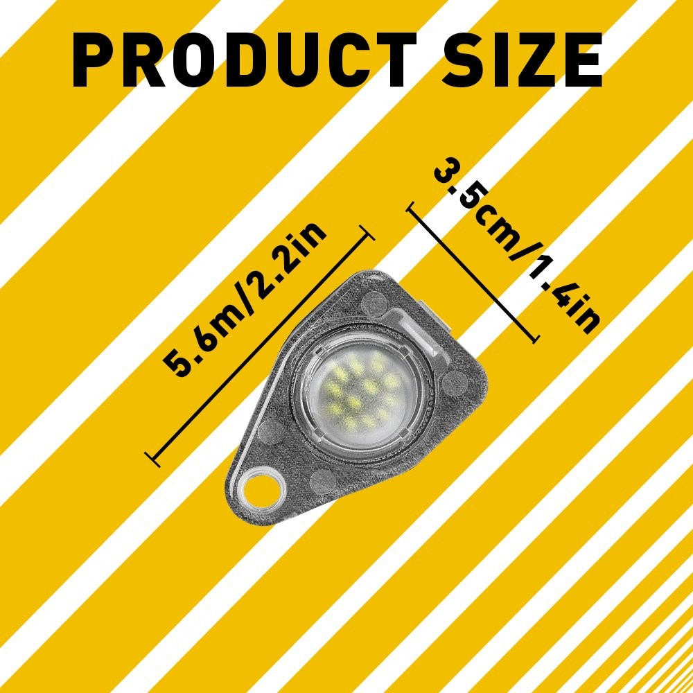 FULL LED License Plate Light For 2003-2007 Navigator Lincoln Ford Freestar 2SET thumbnail 2