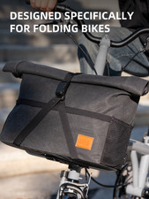 Borsa da manubrio per bici a sgancio rapido per