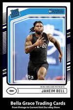 2024 Donruss Jaheim Bell #337 New England Patriots Rated Rookie NFL Football