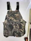 Vtg Mossy Oak Breakup Bib Overalls Men S Camo Hunting Outdoors Made in USA 90s