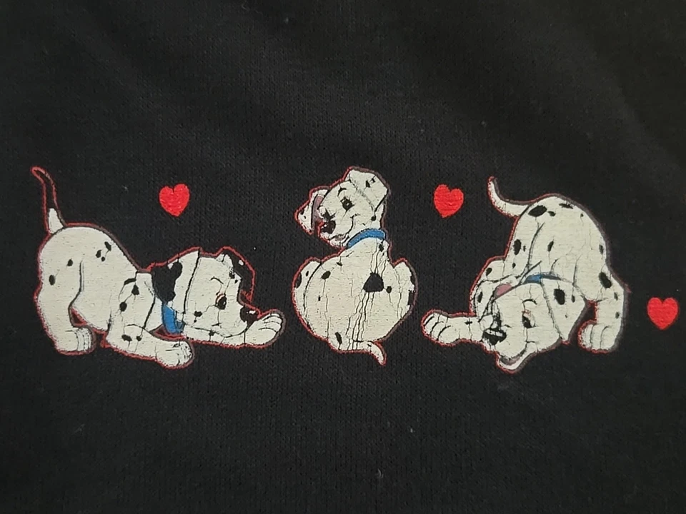 Talla 3T 101 Dálmatas Niño Pequeño Vestido Ropa Conjunto De Colección Años 90 Disney Foto 4 de 4