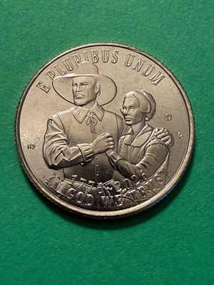 2026-D Mayflower Compact Quarter -ERROR- Obverse Doubling on Motto (See Photos)