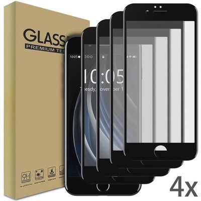 For iPhone SE 3rd Gen SE 2022 2020 Tempered Glass Screen Protector Case Friendly