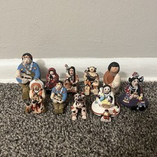 Lot 10 Pueblo Native American Chief & Woman S...