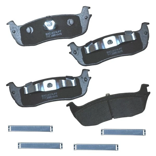 For Ford F-150 Heritage 2004 Bendix SBC711 STOP Ceramic Rear Disc Brake Pads - Изображение 2 из 2