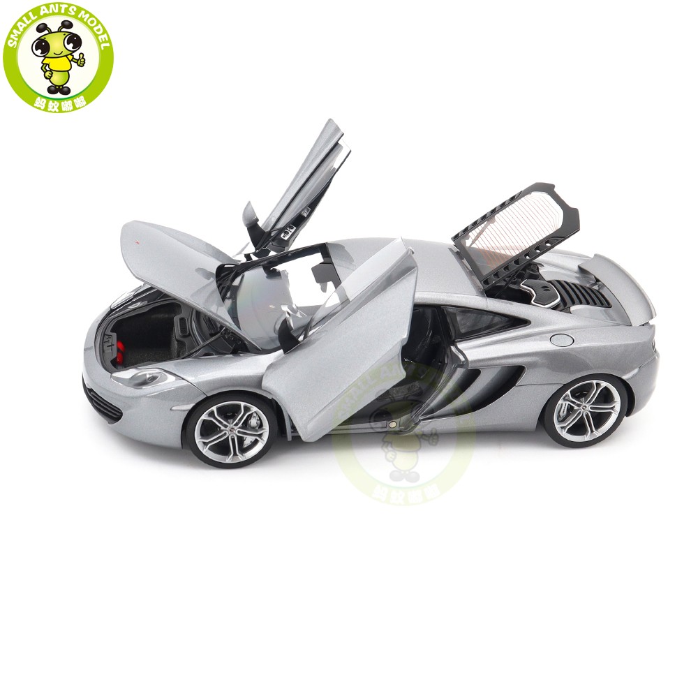 1/18 McLaren MP4-12C 12C Autoart 76007 Silver Diecast Model Car