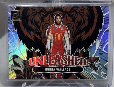 2024 Panini Donruss Racing Unleashed #19 Bubba Wallace /199 holo B2R1