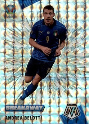 Andrea Belotti 2021 Panini Mosaic UEFA EURO 2020 #11 Breakaway Mosaic