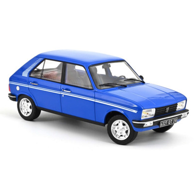 PEUGEOT 104 S 1981 IBIS BLUE 1:18 Norev Auto Stradali -D- Neues Modell
