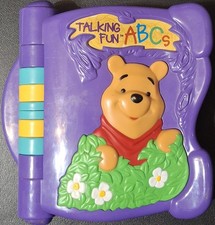 Disney Winnie The Pooh Talking Fun ABC's Electronic Interactive Learning Book
