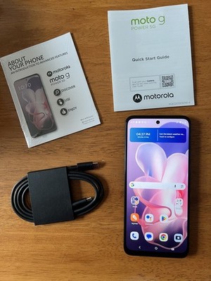 Motorola Moto G Power 5G 2024-128GB Tracfone/StraightTalk/TotalByVerizon Locked