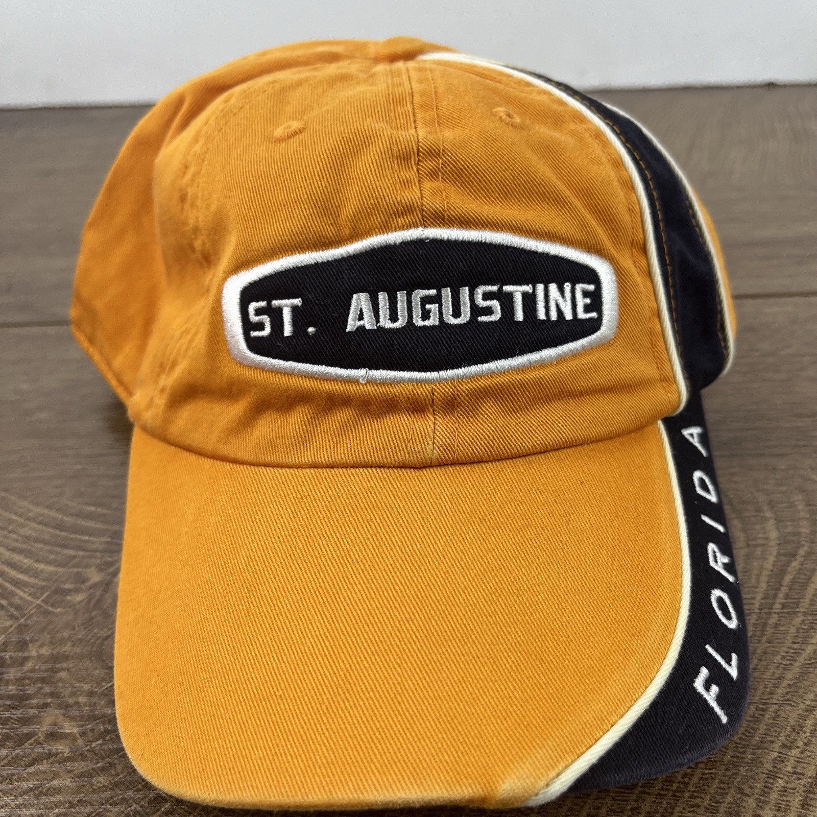 St. Augustine Hat Florida Adjustable Hat Orange A… - image 6