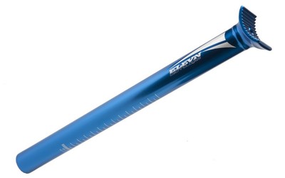 Tige de Selle Bmx ELEVN Pivotal 26.8/27.2mm Bleu