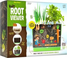 Dan Darci Root Viewer Kit for Kids - Grow Your Own Plant for Boys Girls Easter