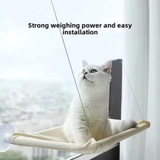 Cat Window Hammock Bed Suction Cup Hanging Perch Shelf Cozy Pet Lounger Winter