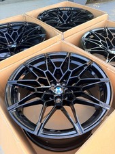 OEM BMW M3 M4 FACTORY BLACK G80 G81 G82 M826 M 826 COMPETITION STOCK RIMS WHEELS