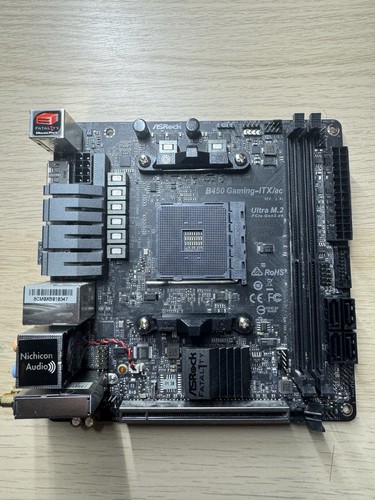 ASRock B450 Gaming-ITX/AC AM4, AMD Motherboard (90-MXB870-A0UAYZ) - Photo 4/4
